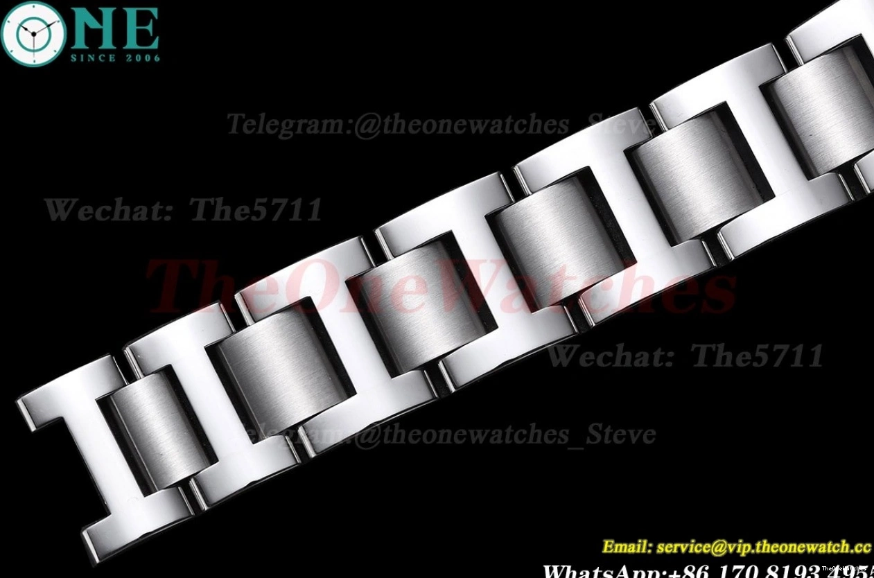 White De V6F Cartier Bleu Ballon 33mm NH05 SS Textured V8 Dial SS 0422